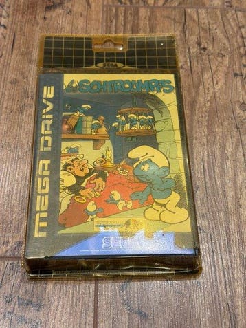 Sega - Mega Drive - Les Schtroumpfs - the Smurfs - RARE -, Nieuw