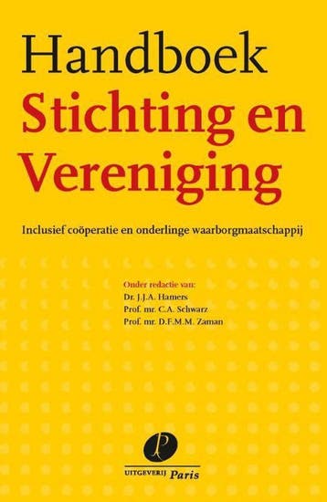 Handboek stichting en vereniging 9789490962999, Verzenden, Gelezen