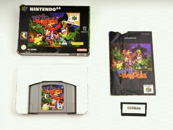 Banjo Kazooie (German) [Nintendo 64], Spelcomputers en Games, Games | Nintendo 64, Ophalen of Verzenden, Zo goed als nieuw