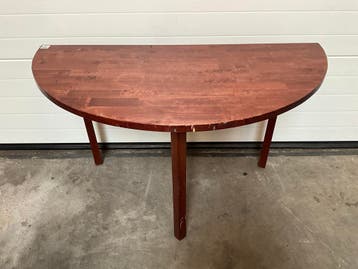 Halfronde restauranttafel, Ophalen of Verzenden, Gebruikt, Meubilair