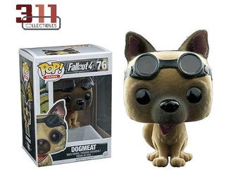 Funko - POP! - Games - Fallout 4 - Dogmeat #76 (Flocked) -, Verzenden, Nieuw