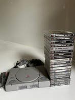 Sony - Playstation 1 (PS1) - met 19 spellen en 2 controllers, Nieuw