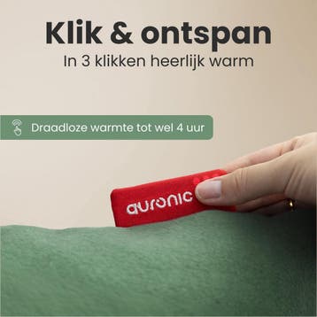 2dekans | Auronic - Elektrisch Kussen - Classic 45x60 -, Ophalen of Verzenden, Zo goed als nieuw