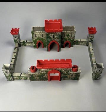 Louis Marx - Speelgoed Rare - Louis Marx - Medieval Castle, Nieuw
