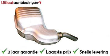 Uitlaat, Einddemper Volvo V70/S60 2.4, Verzenden, Nieuw