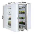 GGM Gastro | Koelcel - 1800x1500mm - 4,06m³ - met 3 |, Verzenden