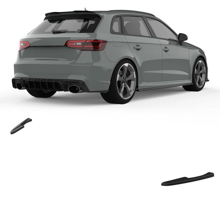 APEX - Diffuser zijsplitter geschikt voor Audi RS3 8V Sportb, Auto diversen, Tuning en Styling, Ophalen of Verzenden