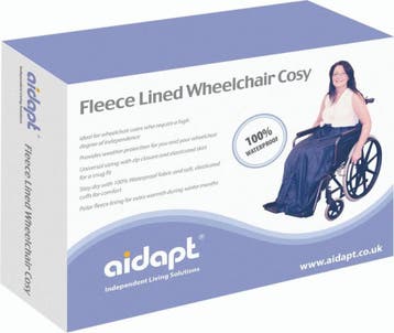 Rolstoel voetenzak fleece - Erg warm - 100% waterdicht, Ophalen of Verzenden, Nieuw
