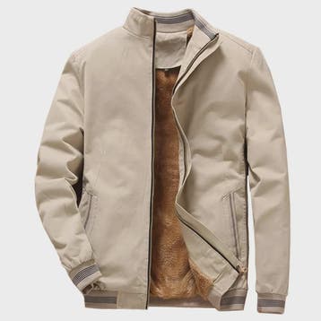 Warme Heren Aviator Jas met Fleece Voering - Perfect voor He, Verzenden, Nieuw