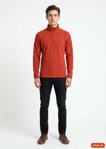 Patagonia Fleecetruien Heren maat XS Oranje Vintage, Ophalen of Verzenden, Nieuw, Patagonia