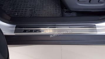 Rvs instaplijsten Nissan navara 2014-, Ophalen of Verzenden
