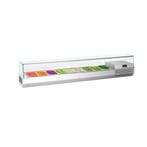 GGM Gastro | Opzetkoelvitrine PREMIUM PLUS - 1976x353mm - 9x, Verzenden