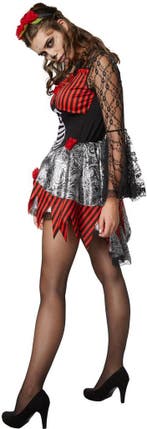 2dekans | Dressforfun - Griezelige Danseres - Sexy Halloween, Ophalen of Verzenden, Zo goed als nieuw