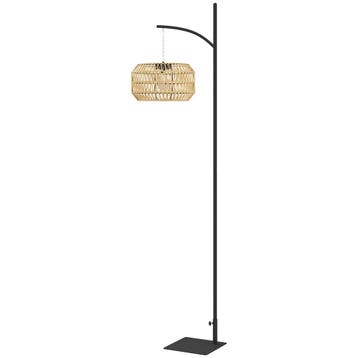 Solar Staande Lamp Rattan Solarlampen Met Lichtsensor Automa, Verzenden, Nieuw