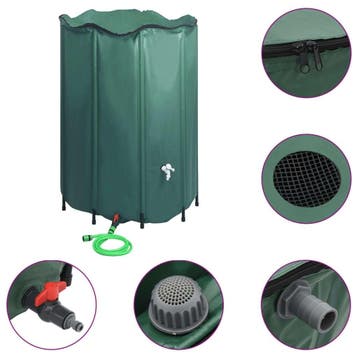 Regenton 1250L inklapbaar | Retourdeal 30% Korting, Tuin en Terras, Regentonnen, Kunststof, Met kraantje, 150 liter of meer, Nieuw