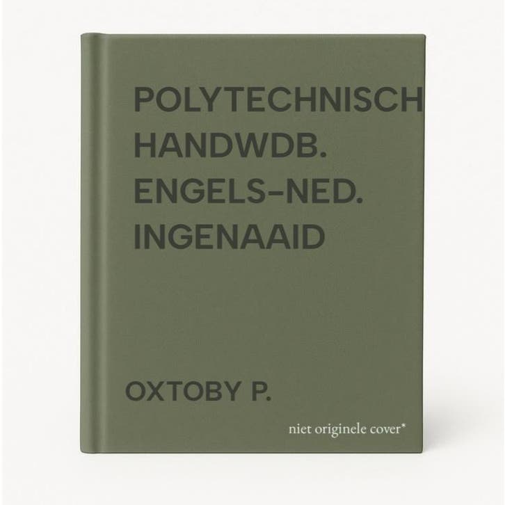 POLYTECHNISCH HANDWDB. ENGELS-NED. INGENAAID - OXTOBY P., Boeken, Overige Boeken, Gelezen, Verzenden