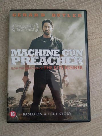 DVD - Machine Gun Preacher, Cd's en Dvd's, Vanaf 16 jaar, Verzenden, Gebruikt, Overige genres