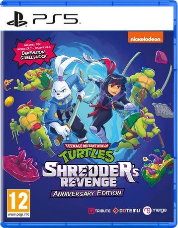 Teenage Mutant Ninja Turtles Shredders Revenge Anniversa..., Spelcomputers en Games, Games | Sony PlayStation 5, Ophalen of Verzenden