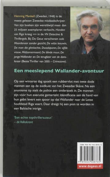 Honden van Riga / Inspecteur Wallander-reeks 9789044508765, Verzenden, Gelezen, Henning Mankell