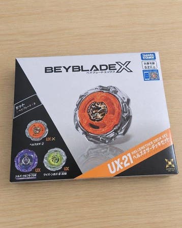 TAKARA TOMY - Speelgoed BEYBLADE X UX-21 Hellsnether Deck