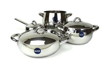 Alessi - Stefano Giovannoni - Kookpottenset (7) - Mama -, Antiek en Kunst, Kunst | Designobjecten