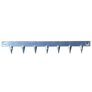Borderrand | ECCO | 500 x 10 cm (Flexibel, Staal, Zilver), Tuin en Terras, Bielzen en Borders, Verzenden, Nieuw