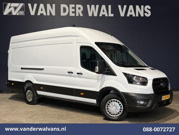 Ford Transit | 2.0 TDCI 131pk L4H3 Jumbo Euro6 Airco |, Auto's, Gebruikt, Euro 6, Wit, Dealer onderhouden