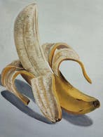 Bencivenga Franco (1953) - Banana sbucciata, Antiek en Kunst