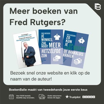 Dus jij wilt verkoper worden? Man ga toch vissen!, Boeken, Verzenden, Zo goed als nieuw, Fred Rutgers