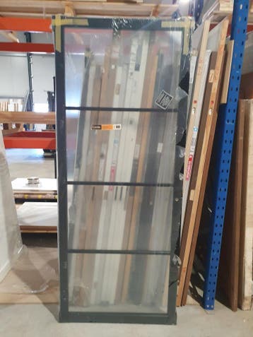 Industriële deur Bradford - Opdek Rechtsdraaiend 93x231,5 cm, 80 tot 100 cm, 215 cm of meer, Binnendeur, Nieuw