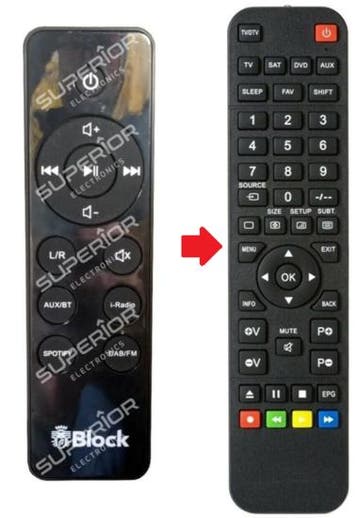 Audio Block SBC-100 afstandsbediening - Geschikt voor : S..., Verzenden, Nieuw