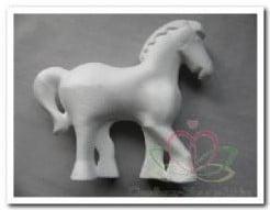 Papiermaché Paard 13×11 cm, Hobby en Vrije tijd, Knutselen, Nieuw, Ophalen of Verzenden