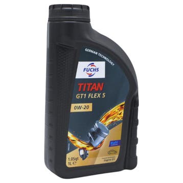 Fuchs Titan GT1 Flex 5 SAE 0W20 Motorolie 1 Liter, Verzenden