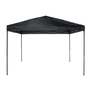 Partytent - zwart - 300x300x260 cm, Caravans en Kamperen, Tenten, Verzenden, Nieuw