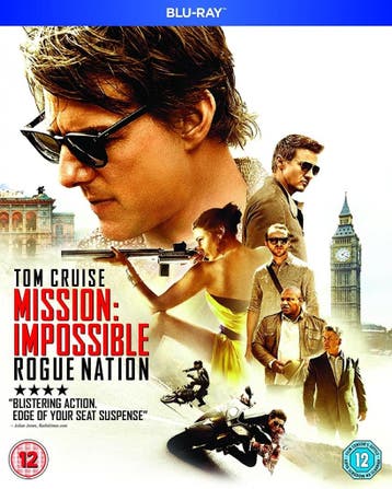 Mission Impossible Rogue Nation (Blu-ray), Cd's en Dvd's, Verzenden, Gebruikt