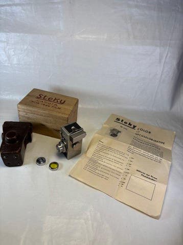 Riken Steky 16 mm nickel plated body ( 1947 ) Subminiatuur, Nieuw