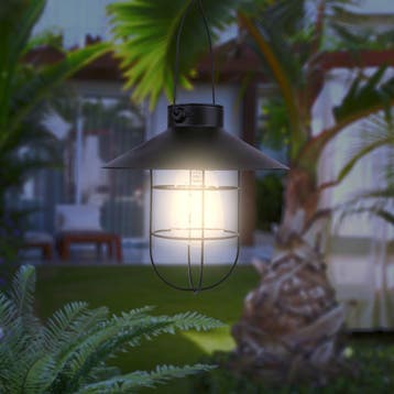 Solar hanglamp buiten 'Harper' - Op zonne-energie, Verzenden, Nieuw, Hanglamp, Led