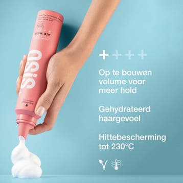 Schwarzkopf OSiS+ Volume & Body Air Whip Flexible Mousse -, Ophalen of Verzenden, Nieuw, Gel, Wax, Haarlak of Mousse