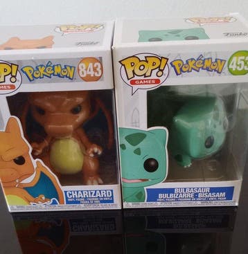 Funko - Funko Pop - Pokémon #843 – Charizard + #453 –