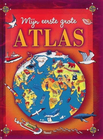 Mijn eerste grote atlas 9789058889041, Verzenden, Zo goed als nieuw