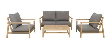 Stoel-Bank Loungeset  Hanna  Acaciahout  The Outsider, Verzenden, Nieuw