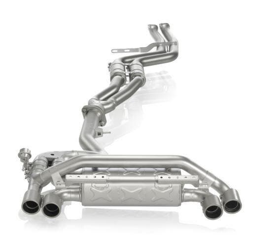 BMW E82 1M Akrapovic titanium evolution line uitlaatsysteem, Auto diversen, Tuning en Styling, Verzenden
