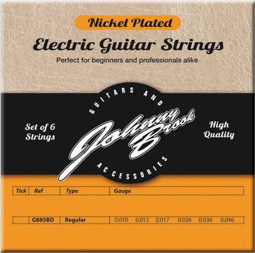 Elektrische gitaarsnaren nickel plated regular 0.010, Verzenden, Nieuw