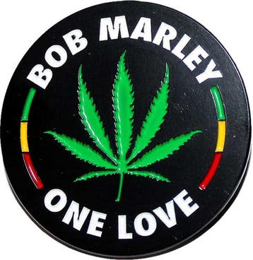 Bob Marley - Leaf - Pin officiële merchandise, Verzamelen, Ophalen of Verzenden, Nieuw, Kleding