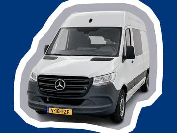 Zakelijke Lease |  Mercedes-Benz Sprinter 311 L2H2 Automaat, Automaat, Stof, Gebruikt, Euro 6