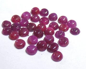 Prachtige partij - Rubis van 100 % natuurlijke oorsprong