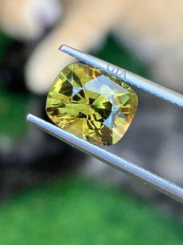 1 pcs Alexandriet - 3.20 ct - Gemological Institute of, Sieraden, Tassen en Uiterlijk, Nieuw