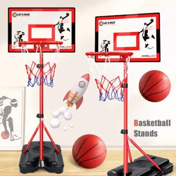 Basketbal Bord met Standaard – Verrijdbaar &amp; Verstelbaar, Verzenden, Nieuw