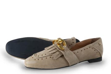 Babouche Loafers in maat 42 Beige, Verzenden, Beige, Overige typen, Zo goed als nieuw