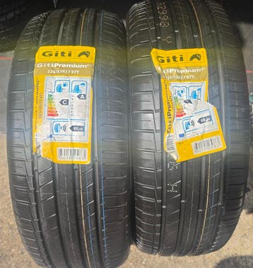 225/55r17 97Y Giti 2 nieuwe banden, Ophalen, Nieuw, 17 inch, Band(en)